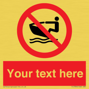 Custom No personal water craft